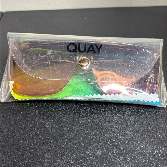 Quay Australia Pink Oversized Jaded 125 Sunglasses main image 3
